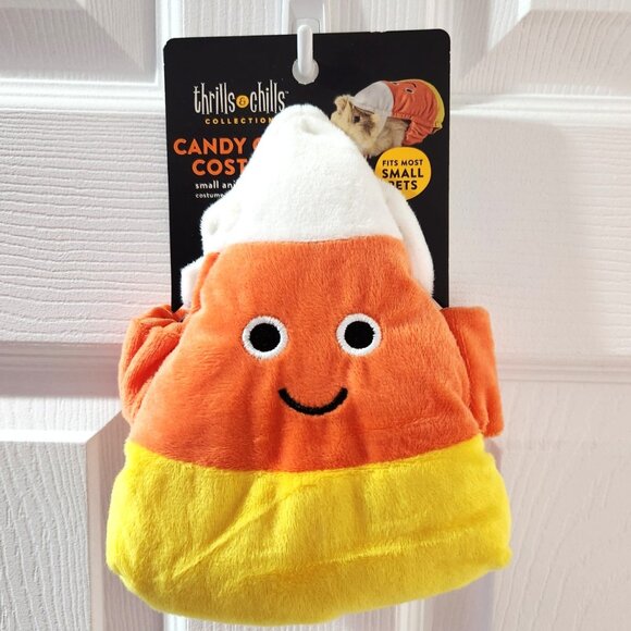 PetSmart, Thrills & Chills, Small Animal Candy Corn Costume *NEW* - Picture 1 of 2